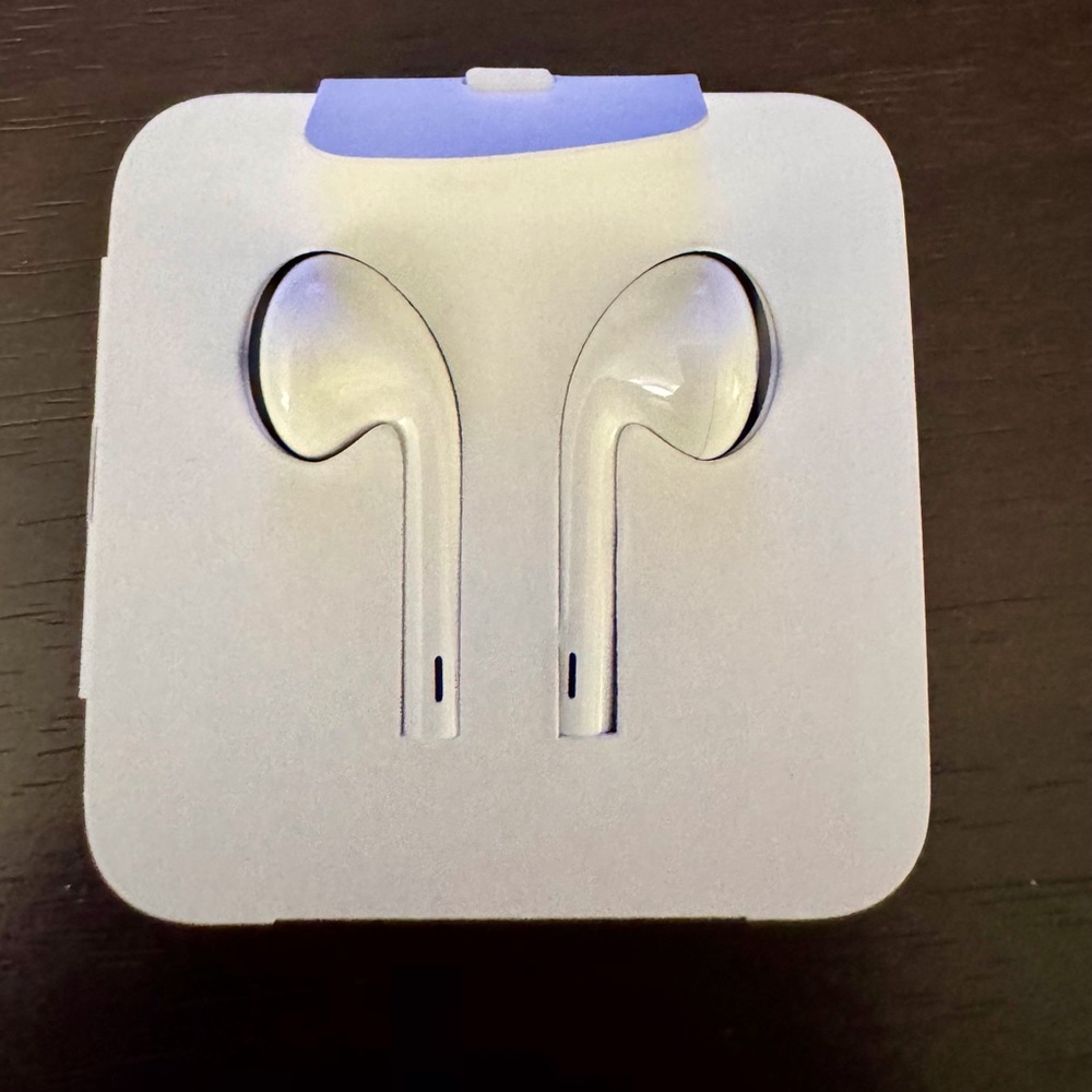 Apple Wired Ear Buds Lightening Plug and 5W USB Charging Cube New